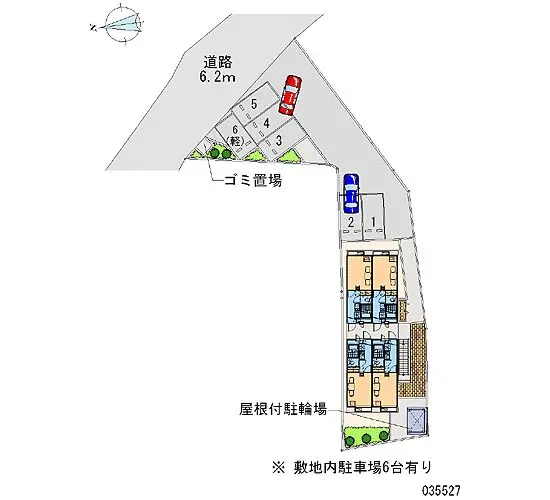 ★手数料０円★仙台市太白区中田町 月極駐車場